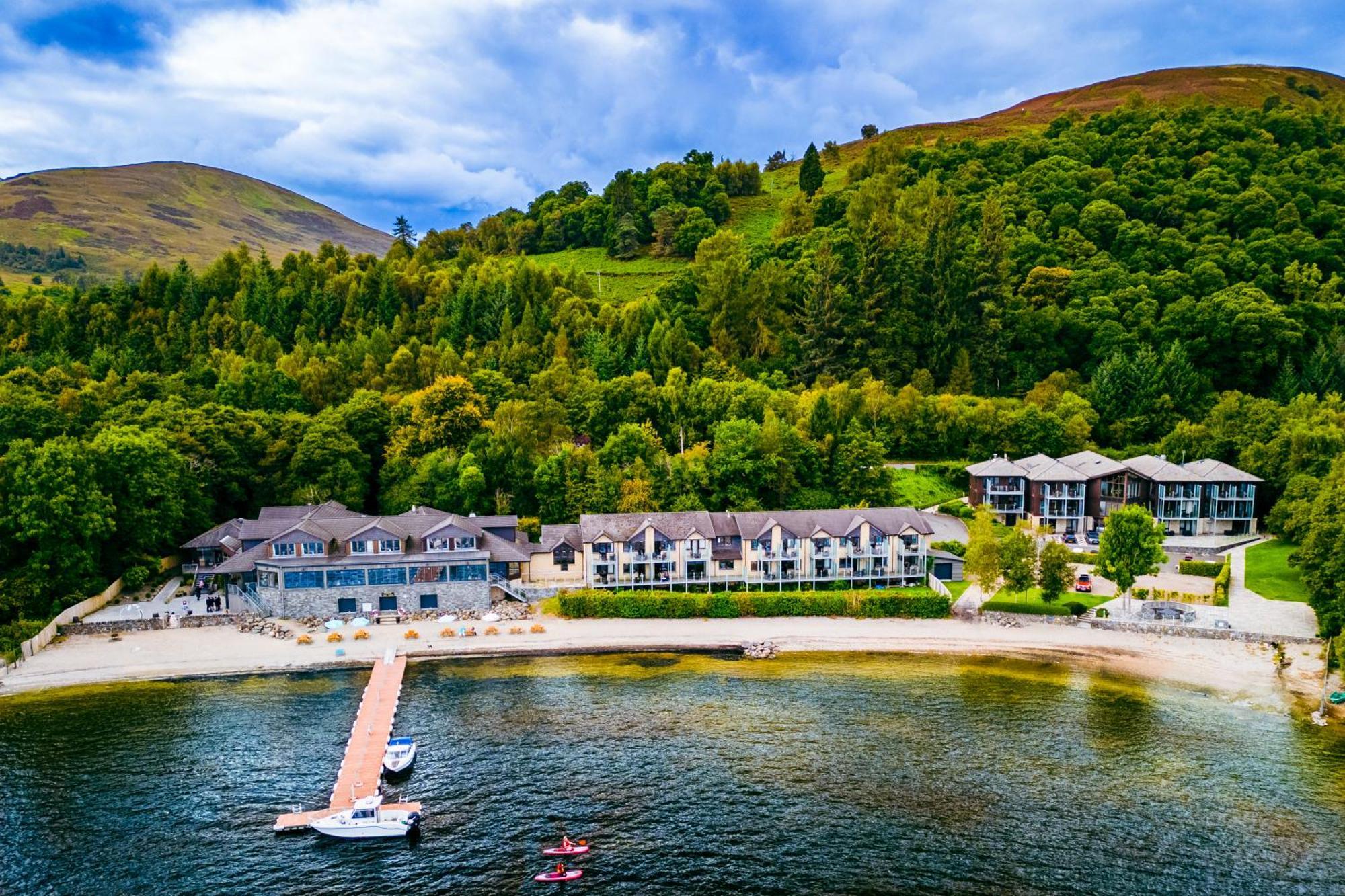 The Lodge On Loch Lomond Hotel Luss Exterior photo